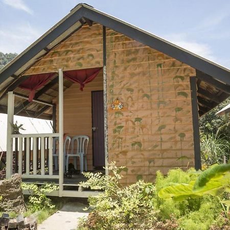 Beach Shack Chalet - Garden View Aframe Big Unit Kampong Juara Esterno foto