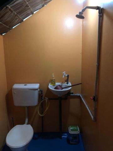 Beach Shack Chalet - Garden View Aframe Big Unit Kampong Juara Esterno foto